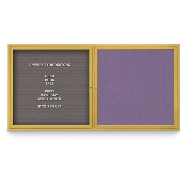 Corkboard, Cobalt Accent/Black, 72"x36"